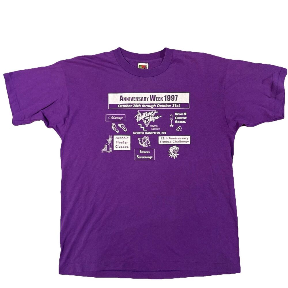 Vintage Fruit Of The Loom Best T Shirt 1997 Men’s XL Made in USA Single Stitch